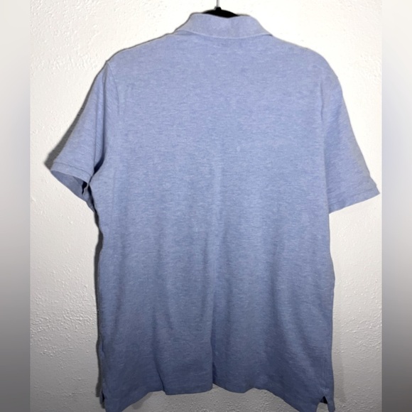 Polo Ralph Lauren Blue Classic Fit Preppy Stretch Polo Shirt Size L - Picture 3 of 4